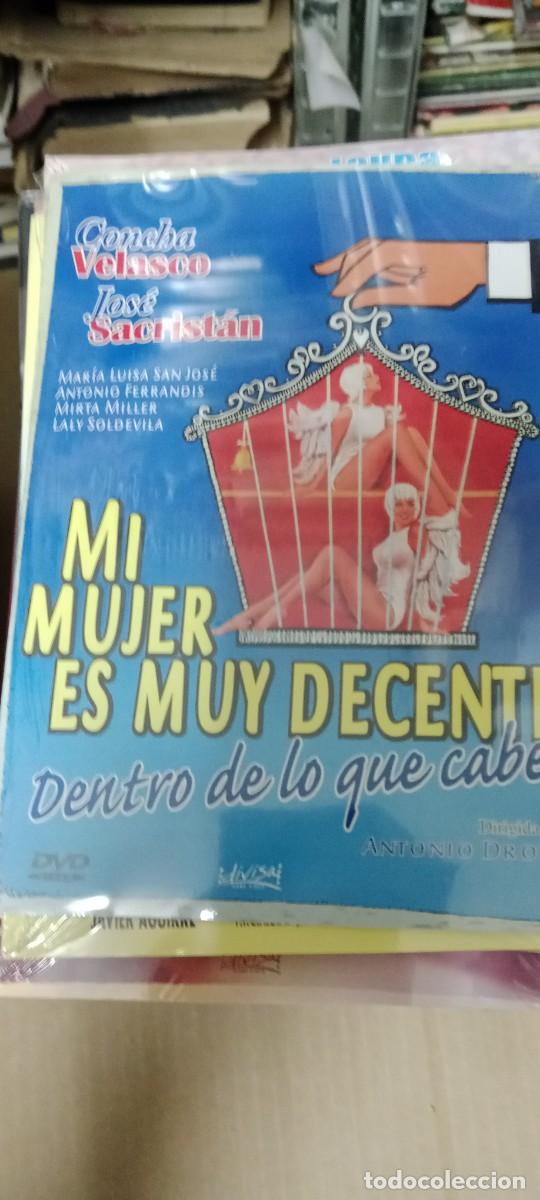 Cine: MI MUJER ES MUY DECENTE NUEVO PRECINTADO EDICION CARTON DVD CINE C-18