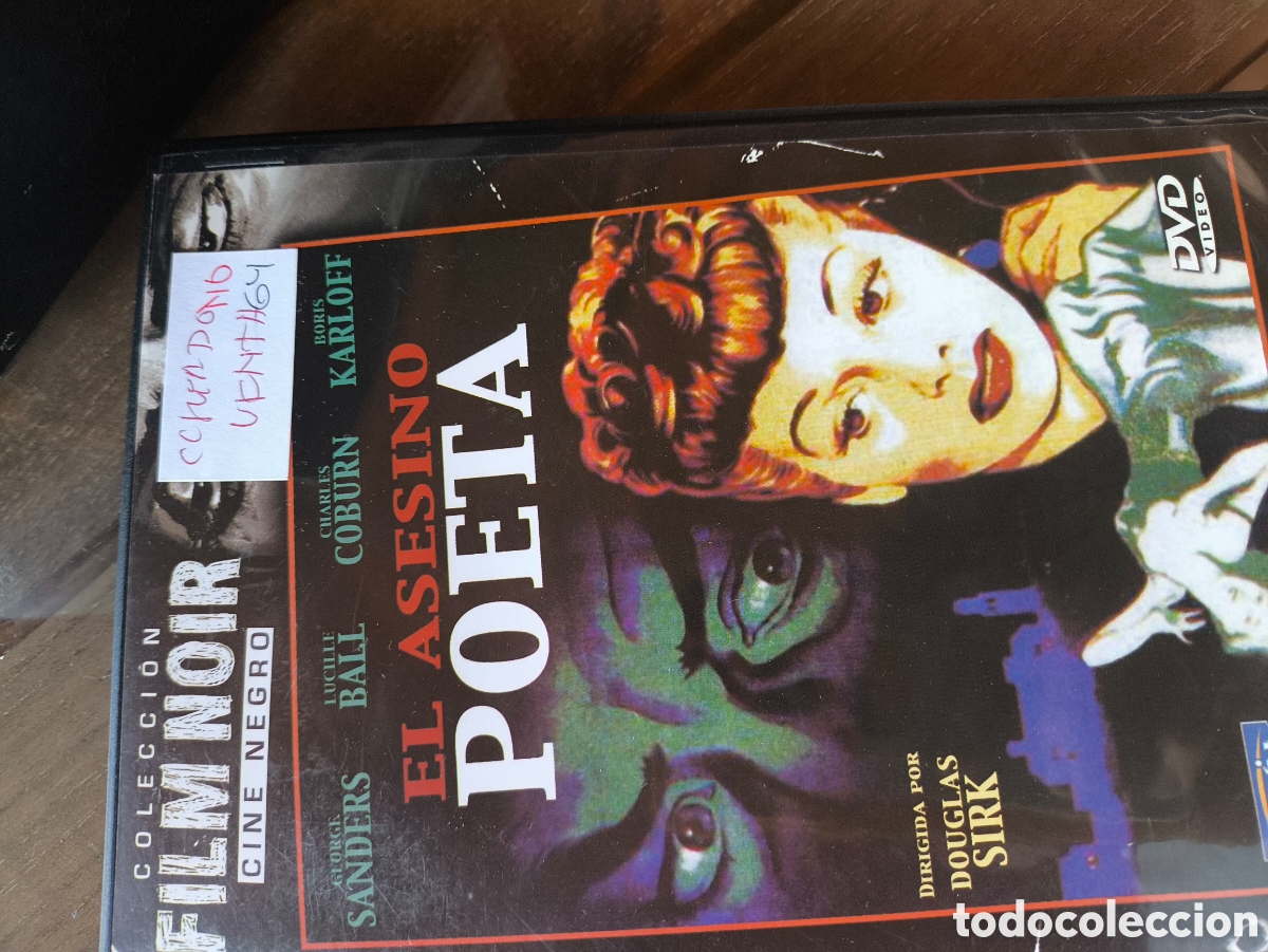 Cine: DVD de el asesino poeta lote E n 317