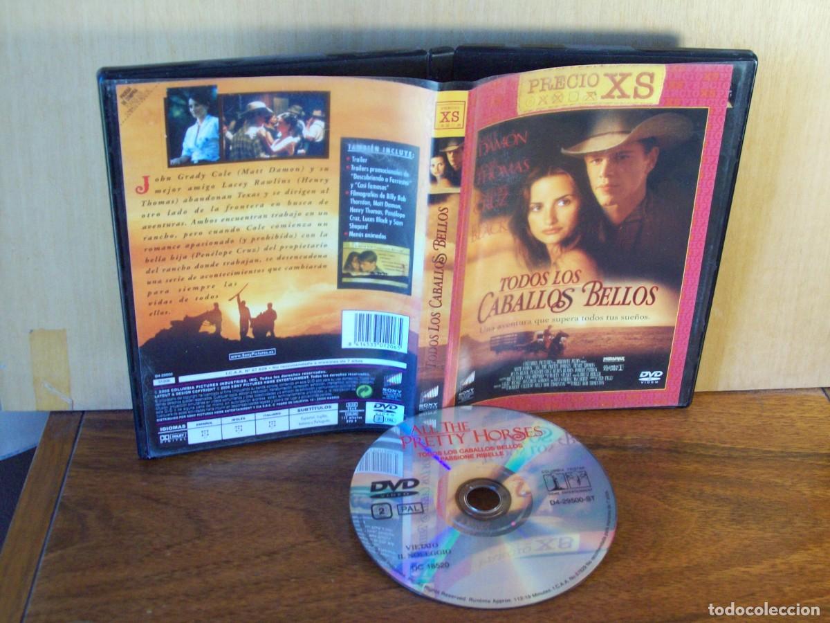 Cine: TODOS LOS CABALLOS BELLOS - MATT DAMON - HENRY THOMAS - PENELOPE CRUZ - DVD