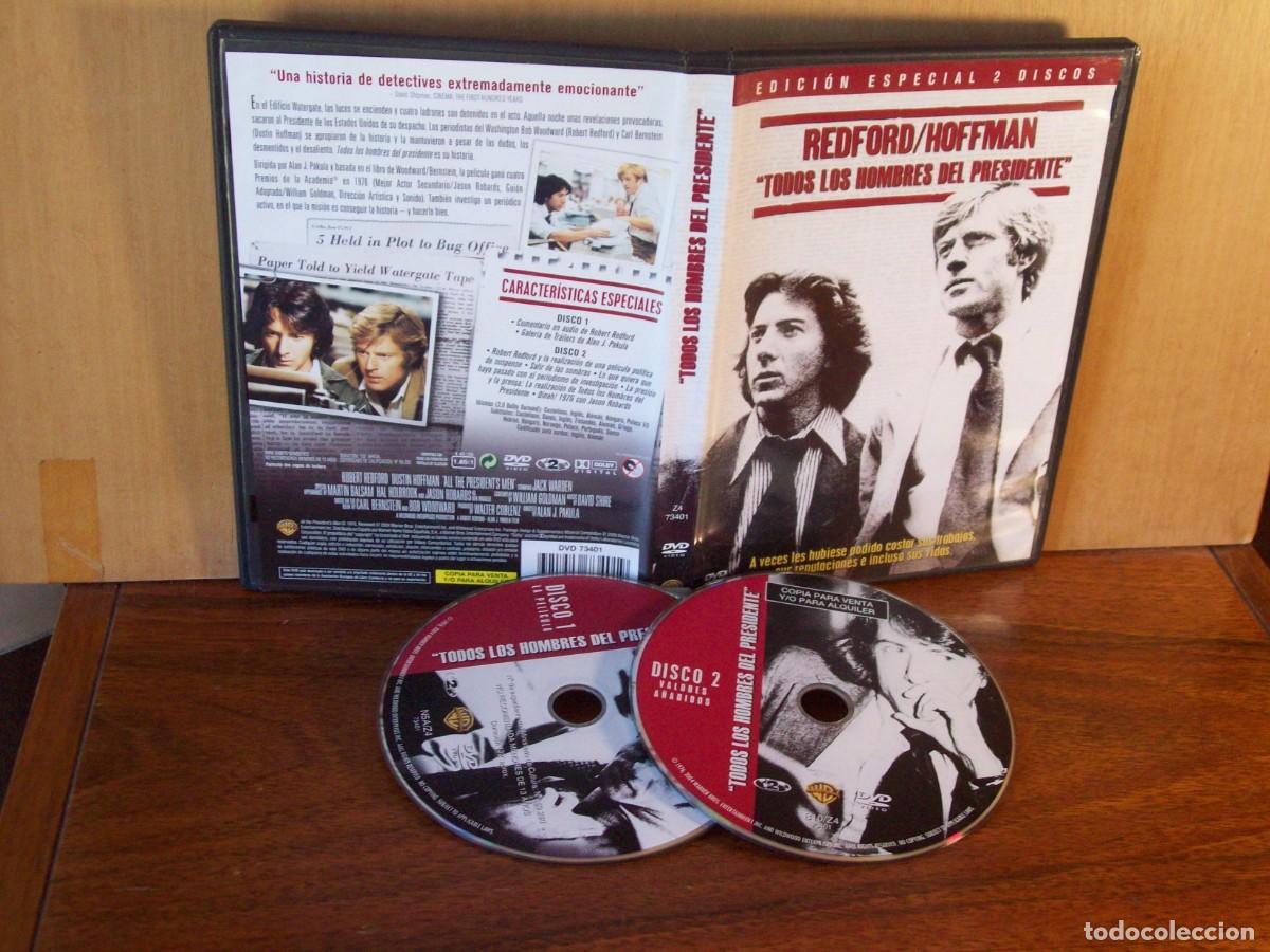 Cine: TODOS LOS HOMBRES DEL PRESIDENTE - REDFORD // HOFFMAN ---- DOBLE DVD EDICION ESPECIAL