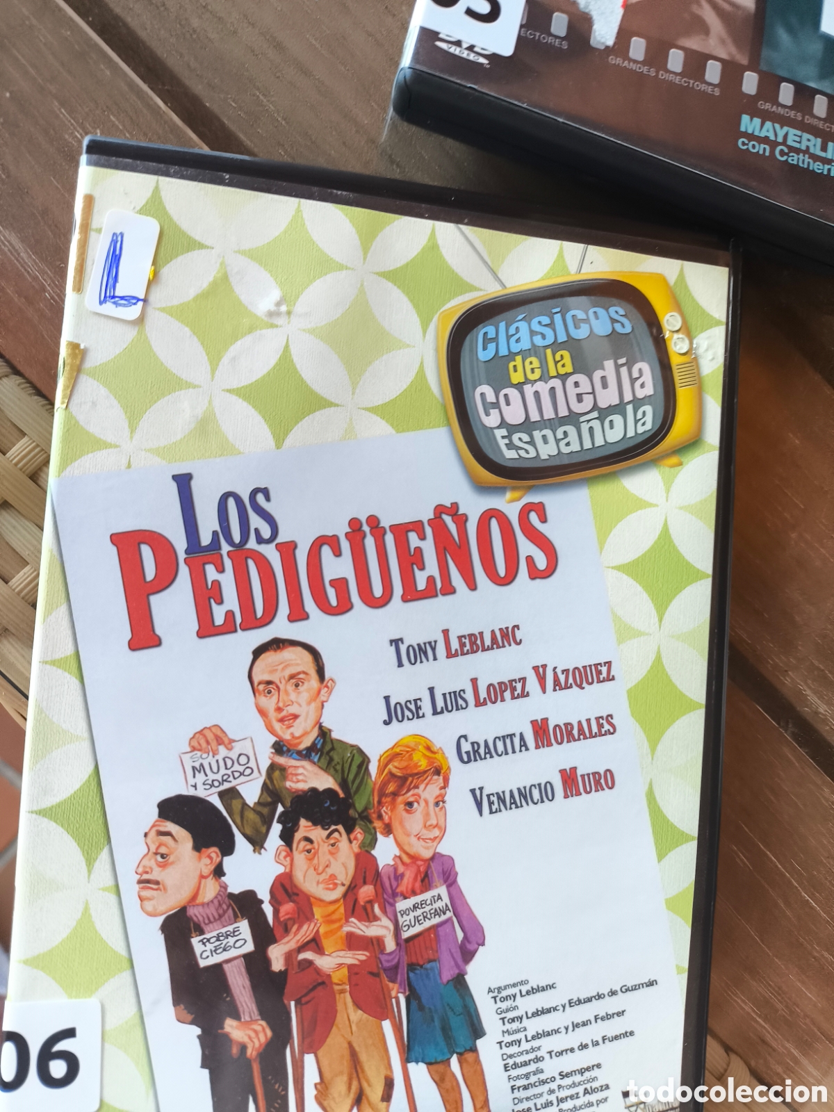 Cine: DVD de los pedig&uuml;e&ntilde;os.lote.L n.0606