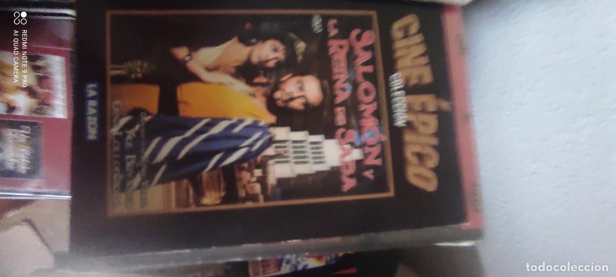 Cine: Salom&oacute;n y la reina de SAba. Pel&iacute;cula / DVD.