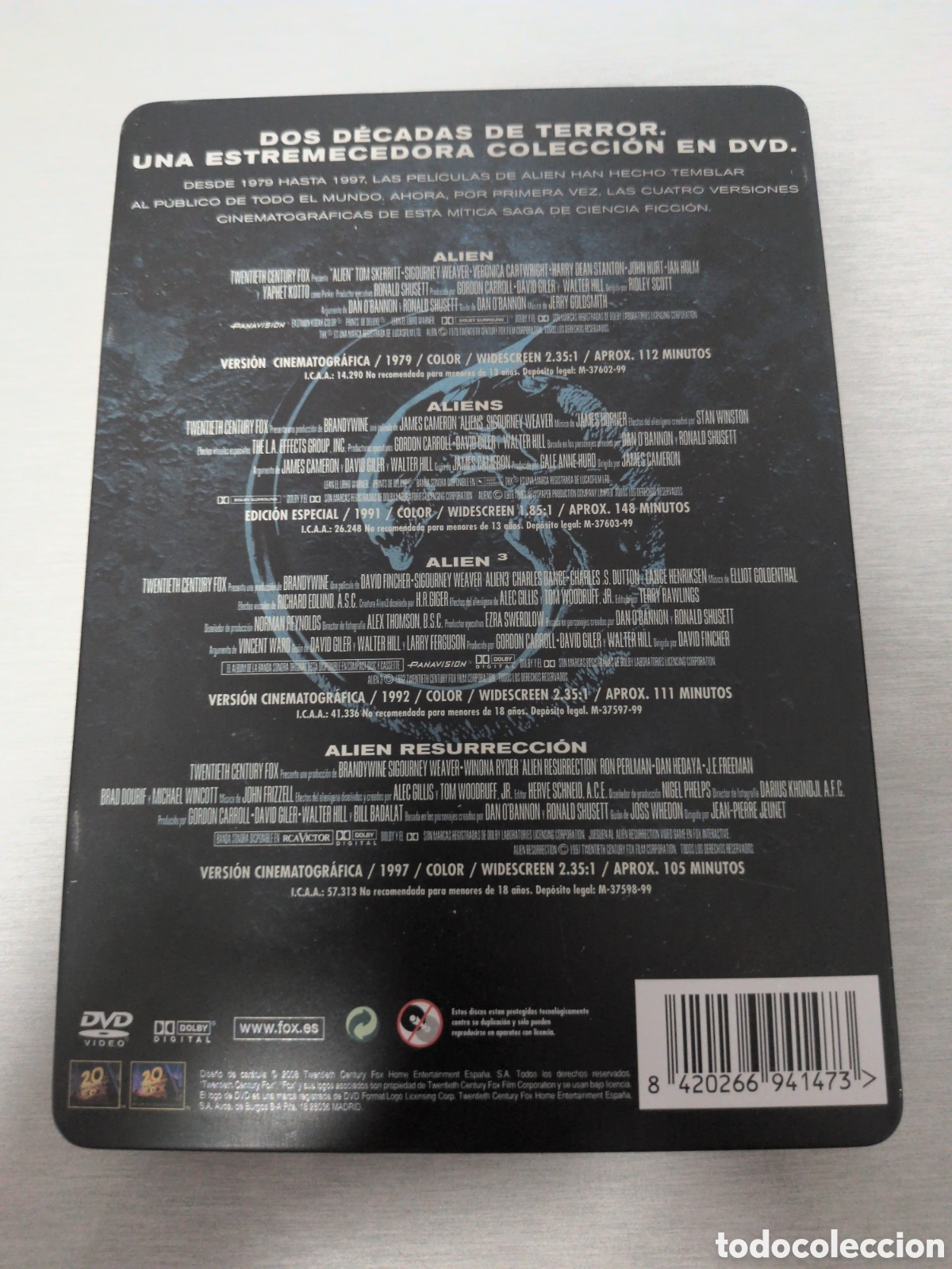 Cine: Alien Quadrilogy DVD - Foto 2
