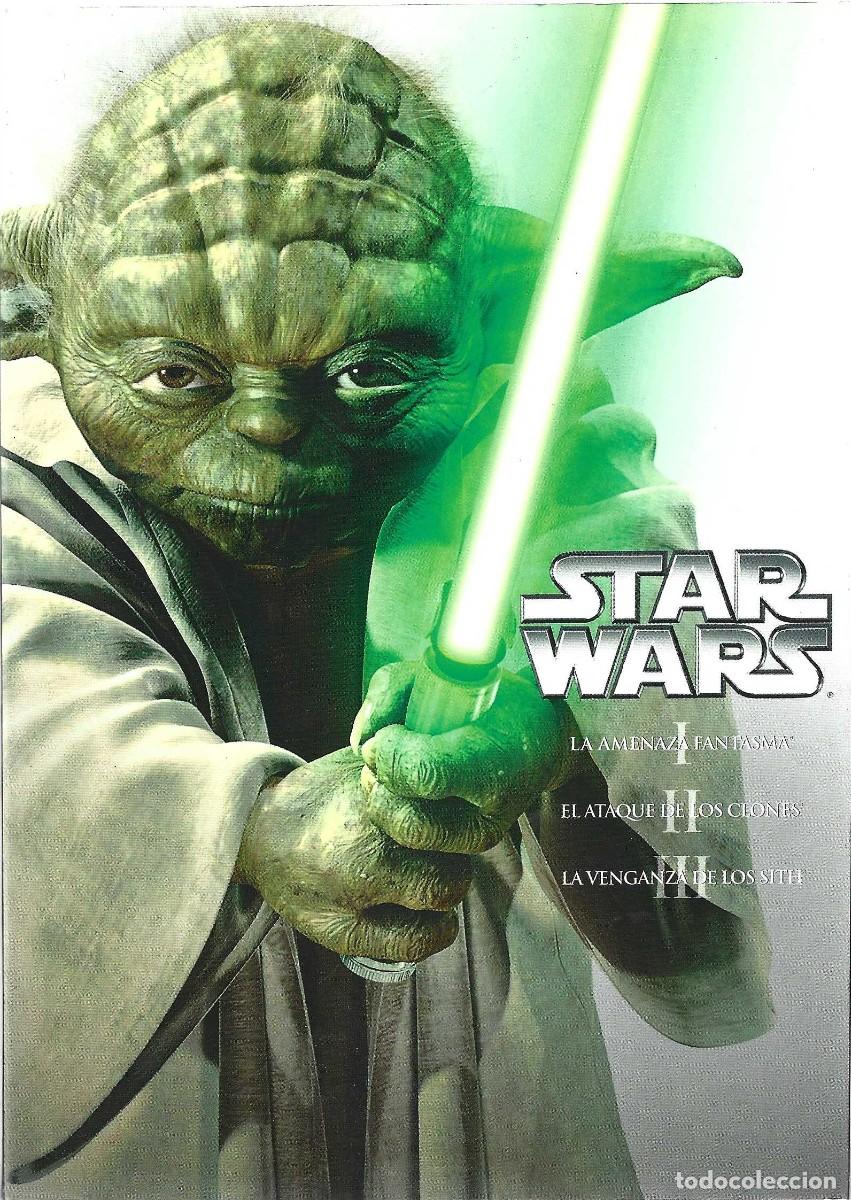 Cine: STAR WARS I, II, III (3 DVD).....