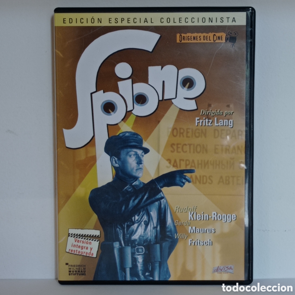 Cine: SPIONE, F.LANG (1928): R.KLEIN-ROGGE -COMO NUEVA-