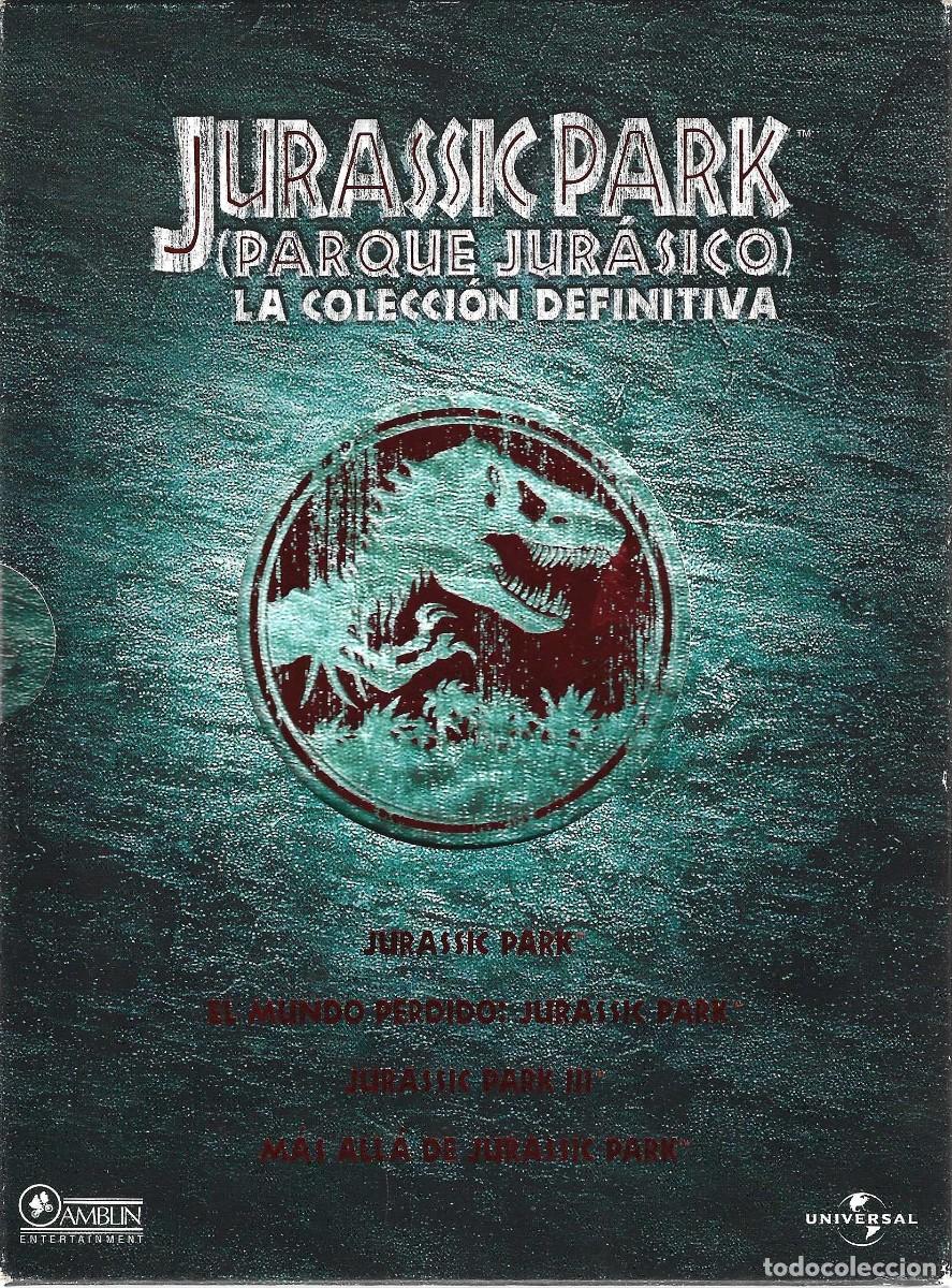 Cine: JURASSIC PARK (PARQUE JUR&Aacute;SICO) LA COLECCI&Oacute;N DEFINITIVA (DIGIPACK)