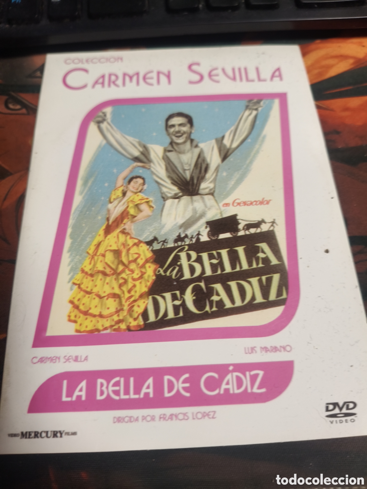 Cine: La bella de C&aacute;diz DVD - Cart&oacute;n