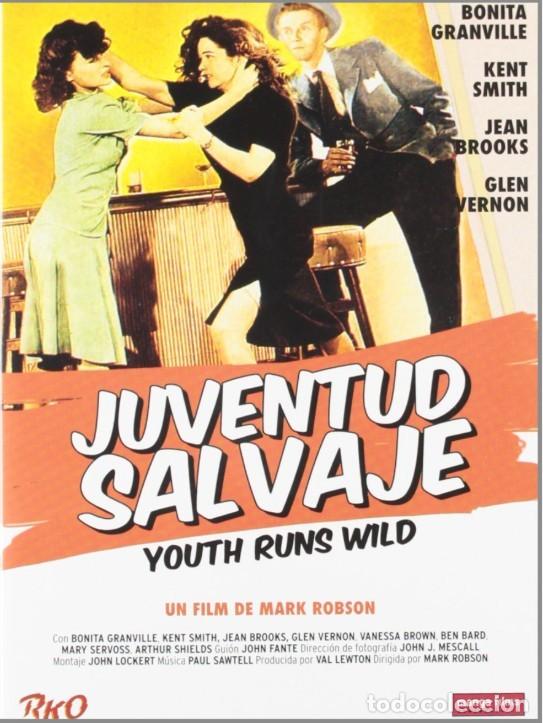Cine: Juventud Salvaje DVD Como Nuevo