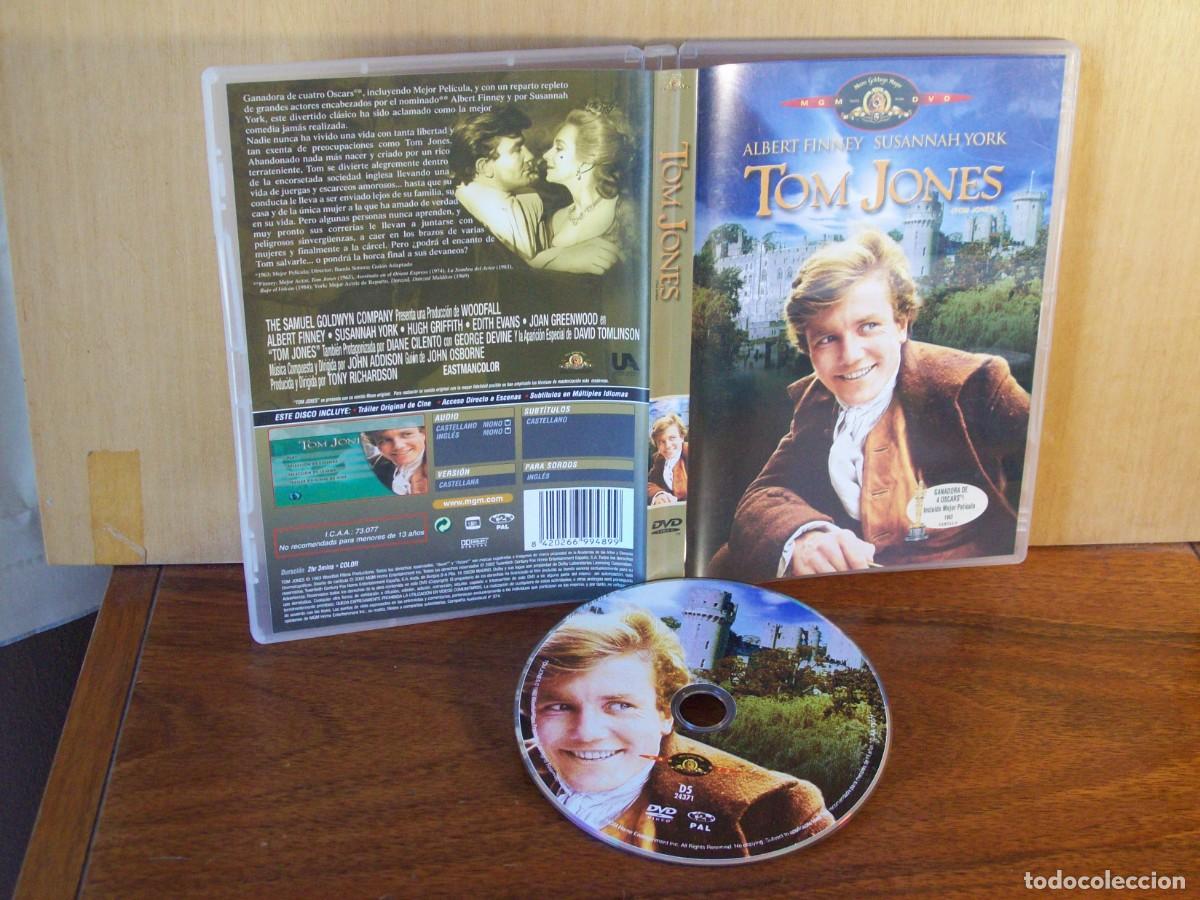 Cine: TOM JONES - ALBERT FINNEY - SUSANNAH YORK - GANADORA DE 4 OSCAR INCLUIDA PELICULA - DVD