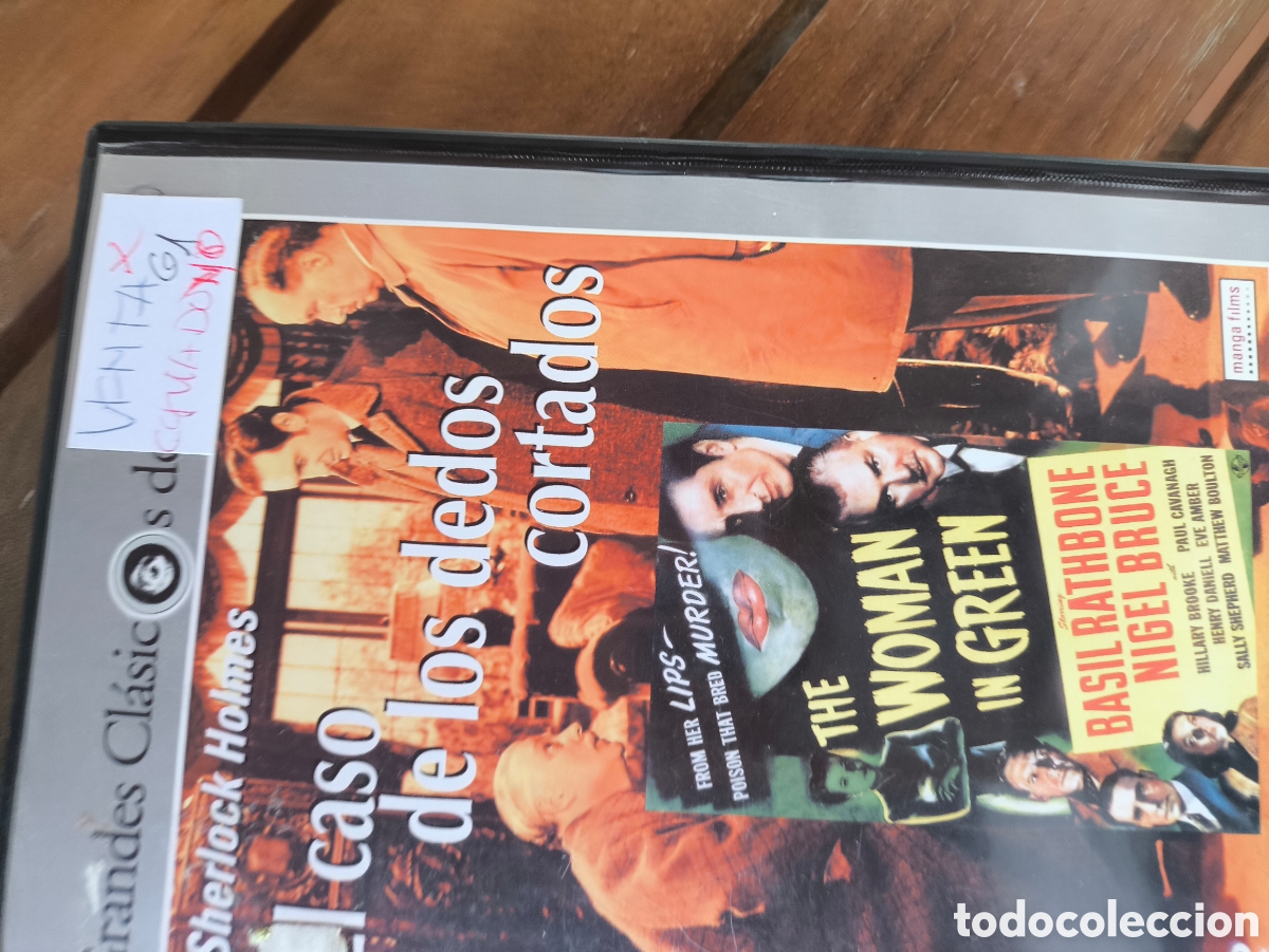 Cine: DVD de el caso de los dedos cortados.lote.E.n.322