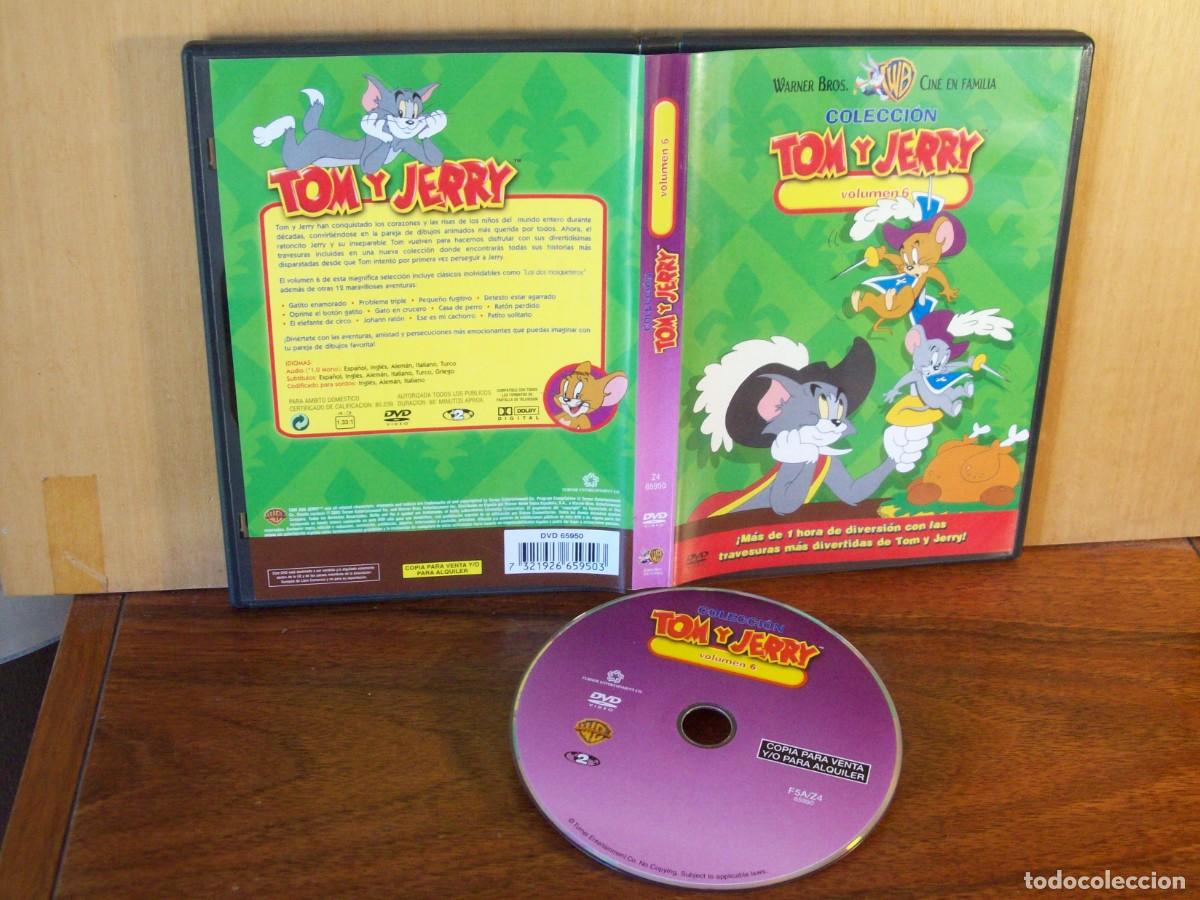 Cine: TOM Y JERRY - COLECCION VOLUMEN N&ordm; 6 - DVD WARNER BROS