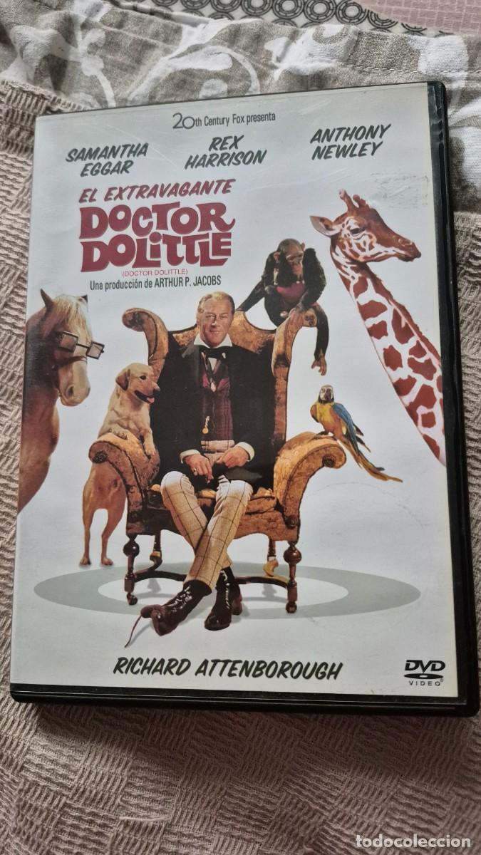 Cine: El extravagante Doctor Dolittle dvd Richard Fleischer Rex Harrison Samantha Eggar