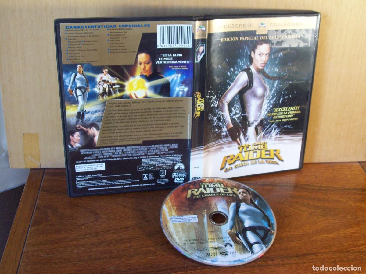 Cine: TOMB RAIDER (LA CUNA DE LA VIDA) - LARA CROFT - DVD EDICION ESPECIAL COLECCIONISTA