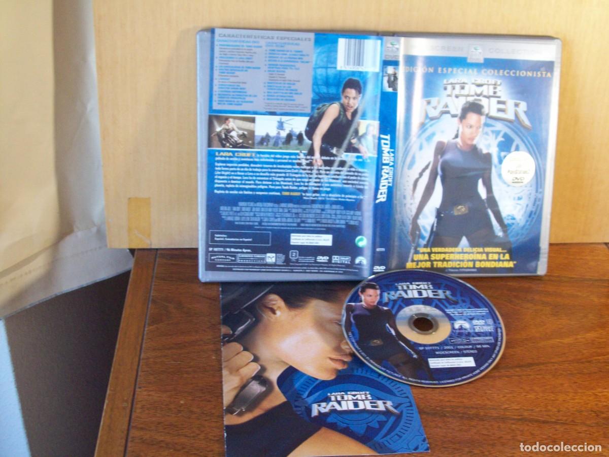 Cine: TOMB RAIDER - LARA CROFT - ANGELINA JOLIE - JON VOIGHT - DVD EDICION ESPECIAL COLECCIONISTA