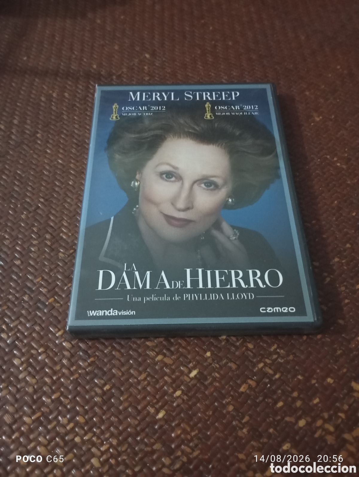 Cine: La dama de hierro DVD .