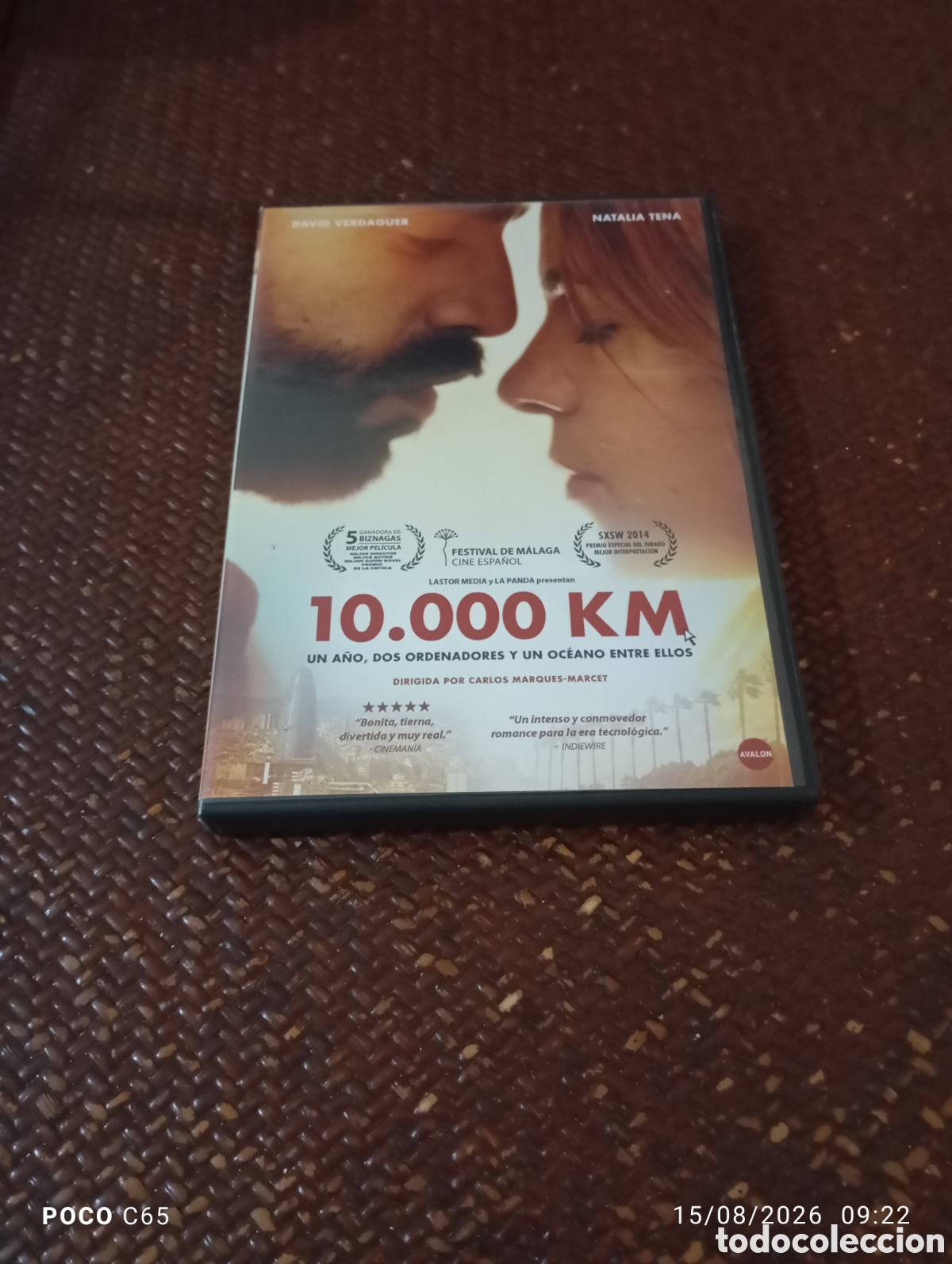 Cine: 10.000 kilometros DVD