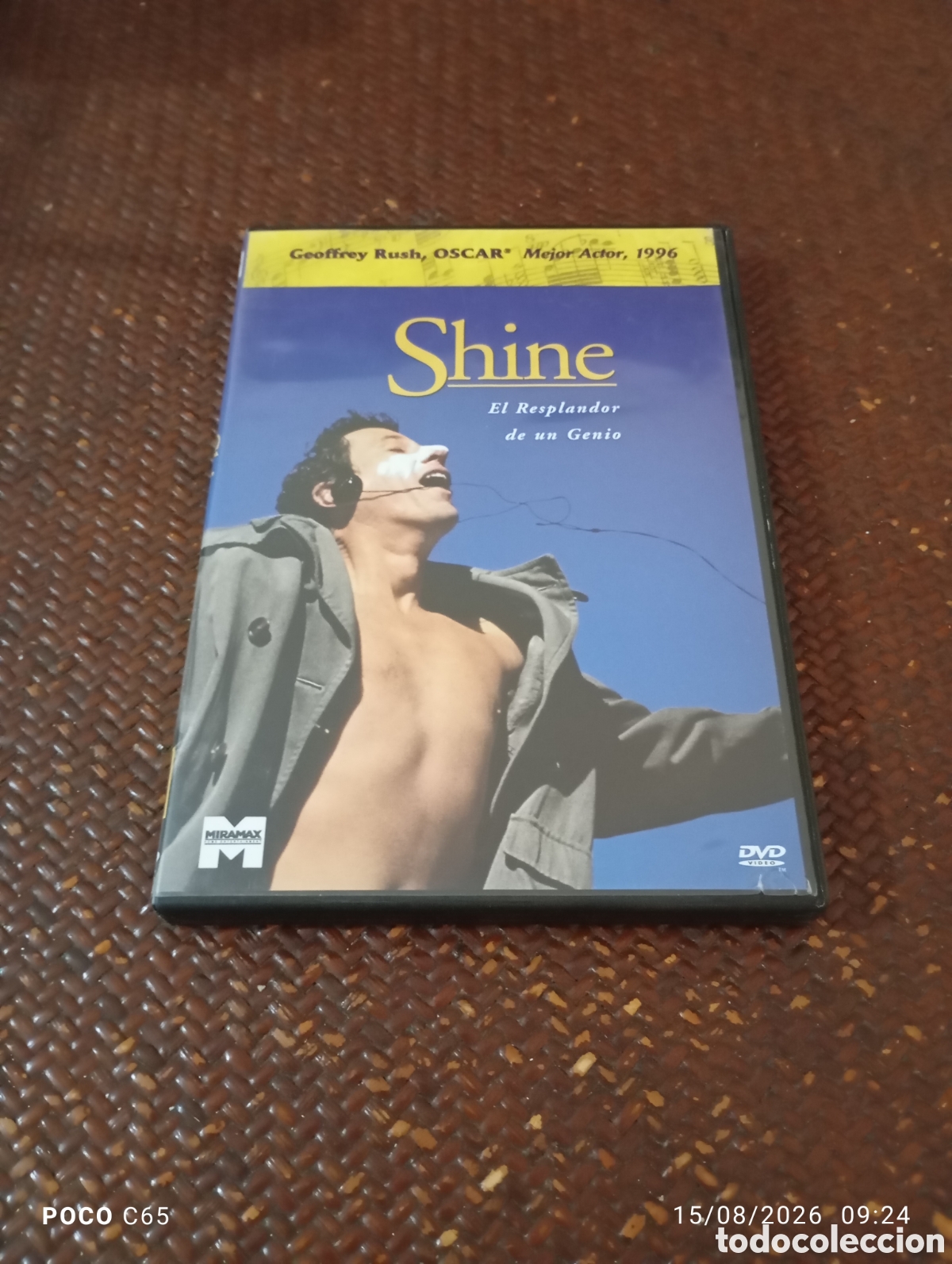 Cine: Shine DVD el resplandor de un genio