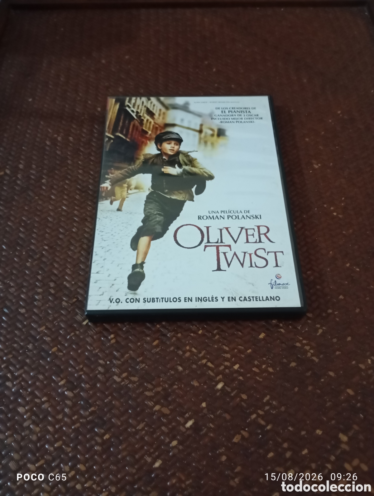 Cine: Oliver twist DVD perfecto estado