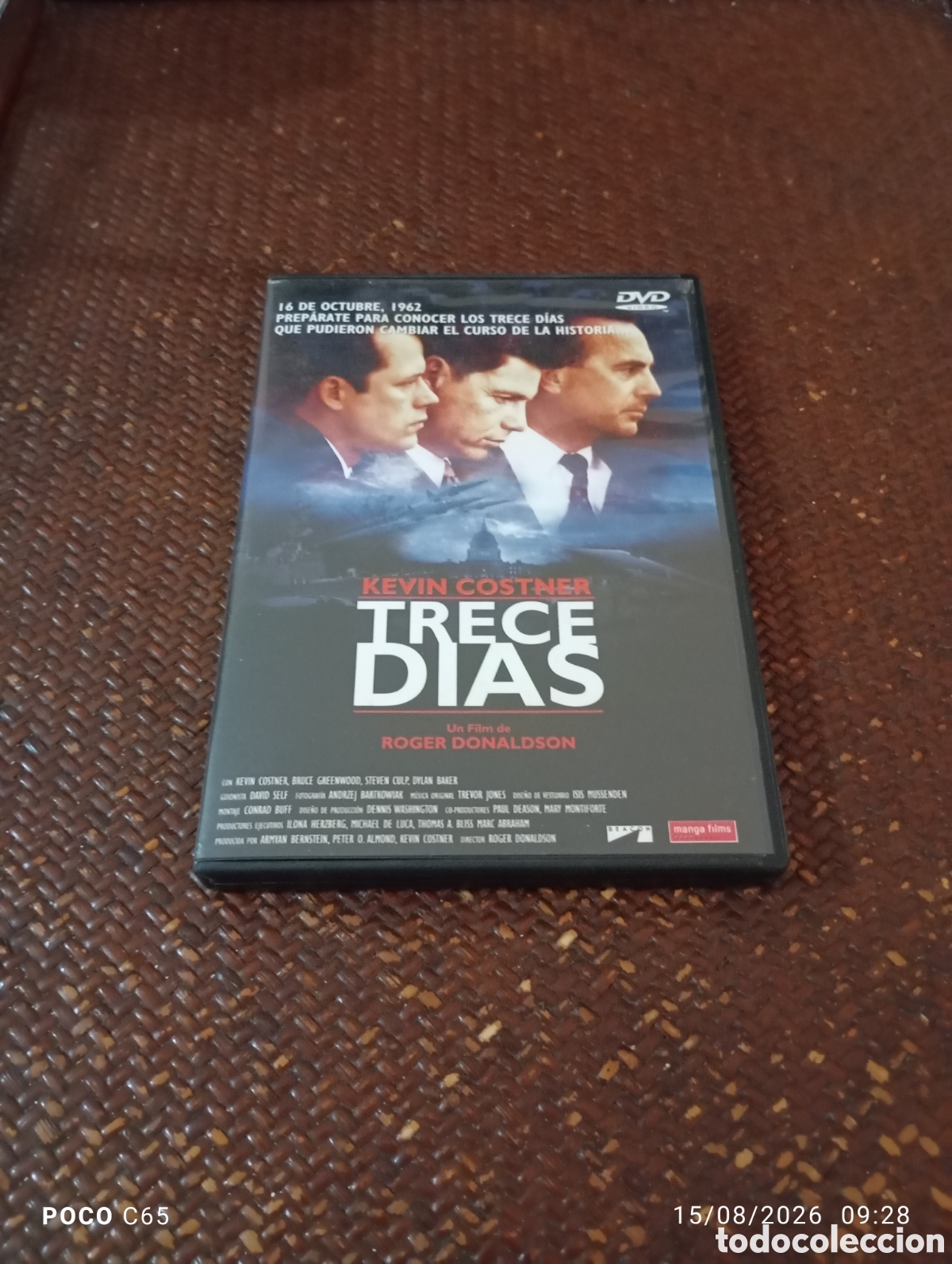 Cine: Trece d&iacute;as DVD .....