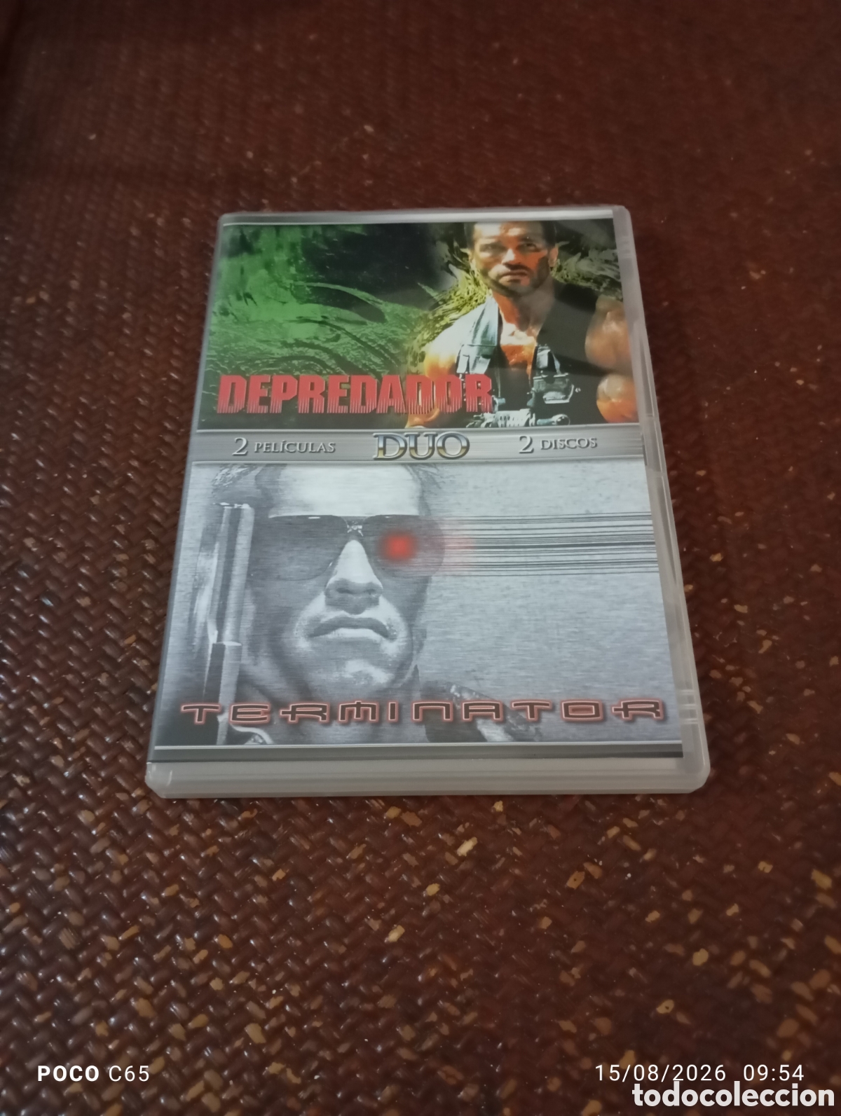 Cine: Depredador y Terminator DVD