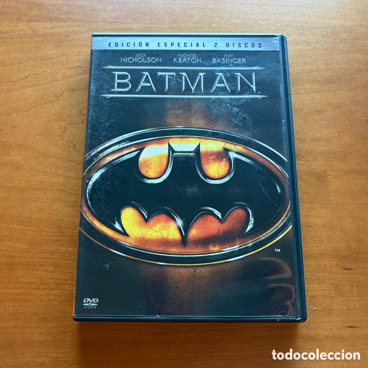Cine: DVD Pel&iacute;cula Batman 1989 Como Nuevo