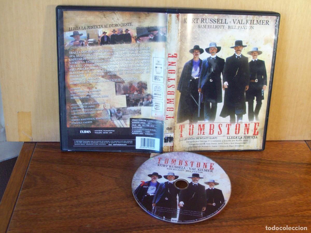 Cine: TOMBSTONE - KURT RUSSELL - VAL KILMER - SAM ELLIOT - BILL PAXTON - DVD