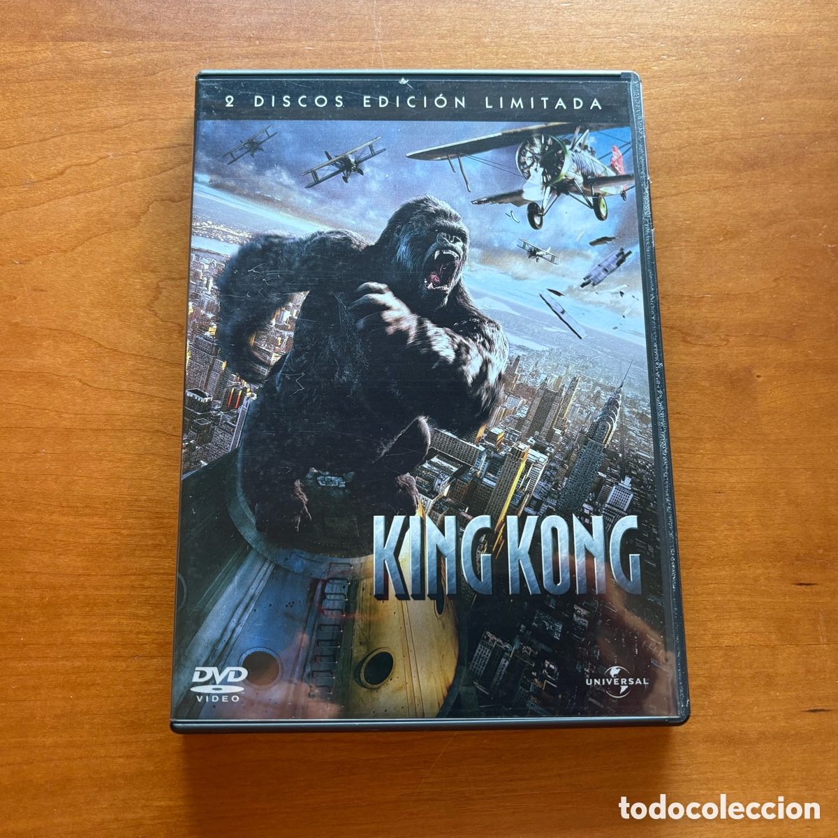 Cine: DVD Pel&iacute;cula King Kong Como Nuevo