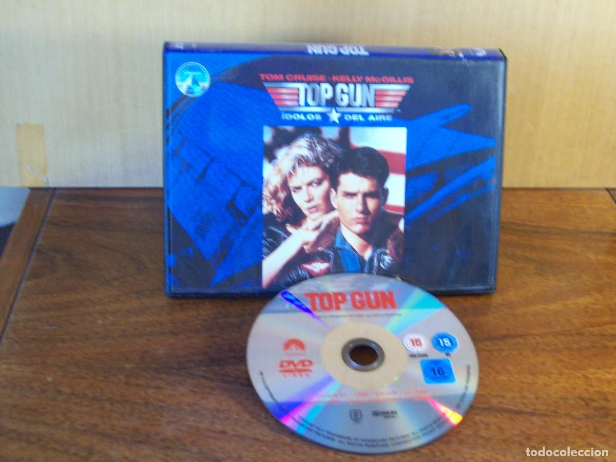 Cine: TOP GUN (IDOLOS DEL AIRE) -. TOM CRUISE - KELLY McGILLIS - VAL KILMER - DVD