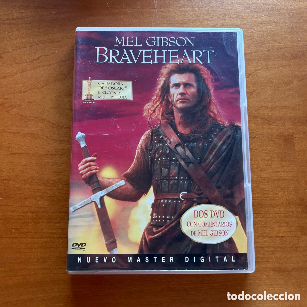 Cine: DVD Pel&iacute;cula Braveheart Como Nuevo