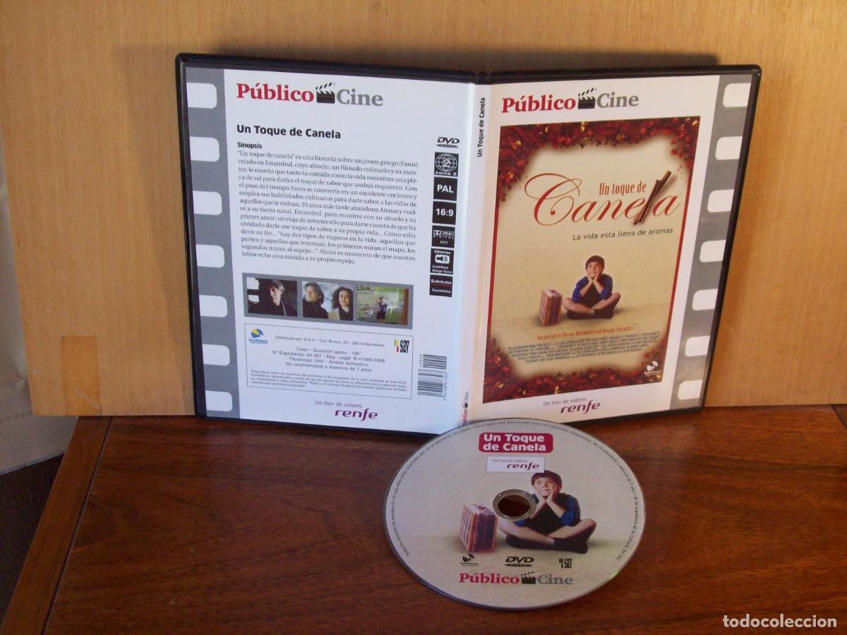 Cine: UN TOQUE DE CANELA - GEORGE CORRAFACE - REINA LO DVD CAJA FINA EDICION PERIODICO PUBLICO