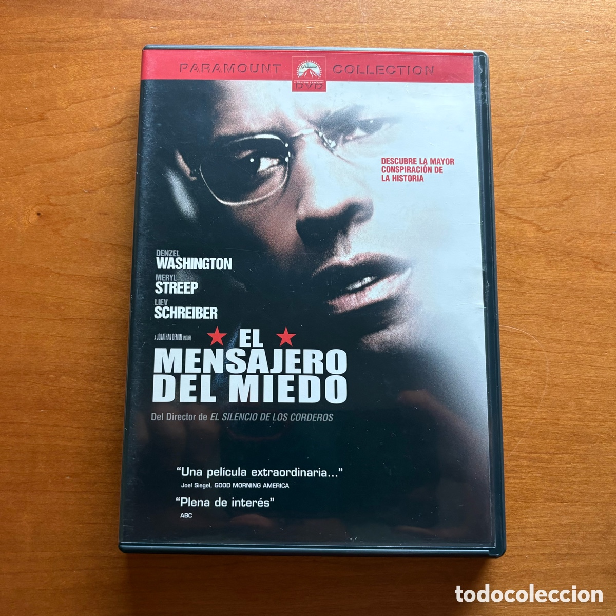 Cinema: DVD Pel&iacute;cula El Mensajero del Miedo Como Nuevo
