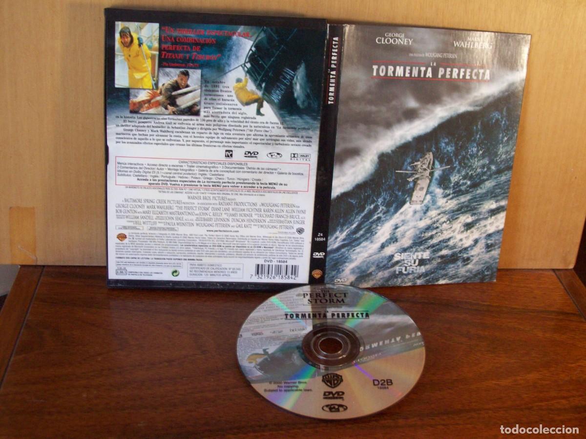 Cinema: LA TORMENTA PERFECTA - GEORGE CLOONEY - MARK WAHLBERG - DIANE LANE - DVD SNAPCASE