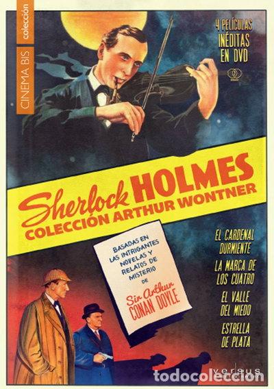 Cine: Sherlock Holmes. Colecci&oacute;n Arthur Wontner- 8437008798776