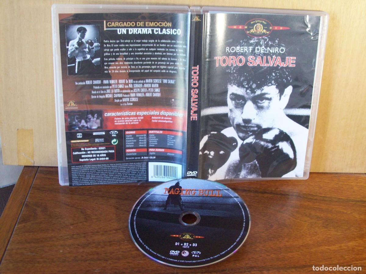 Cine: TORO SALVAJE - ROBERT DE NIRO - DVD