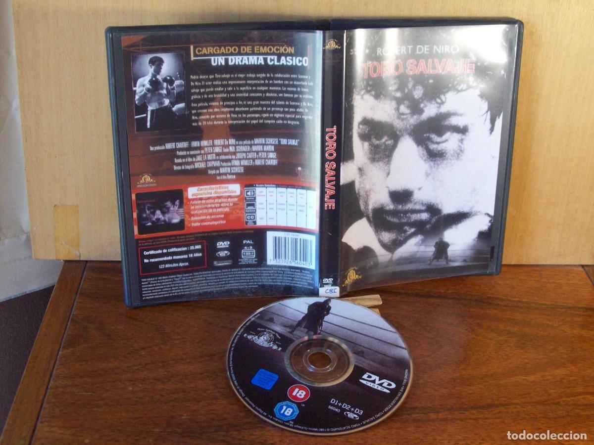 Cine: TORO SALVAJE - ROBERT DE NIRO - DVD ------------