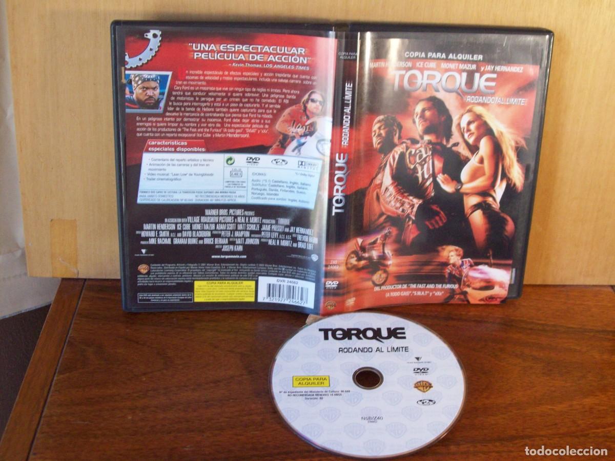 Cine: TORQUE - MARTIN HENDERSON - ICE CUBE - MONET MAZUR - JAY HERNANDEZ - DVD EDICION ALQUILER