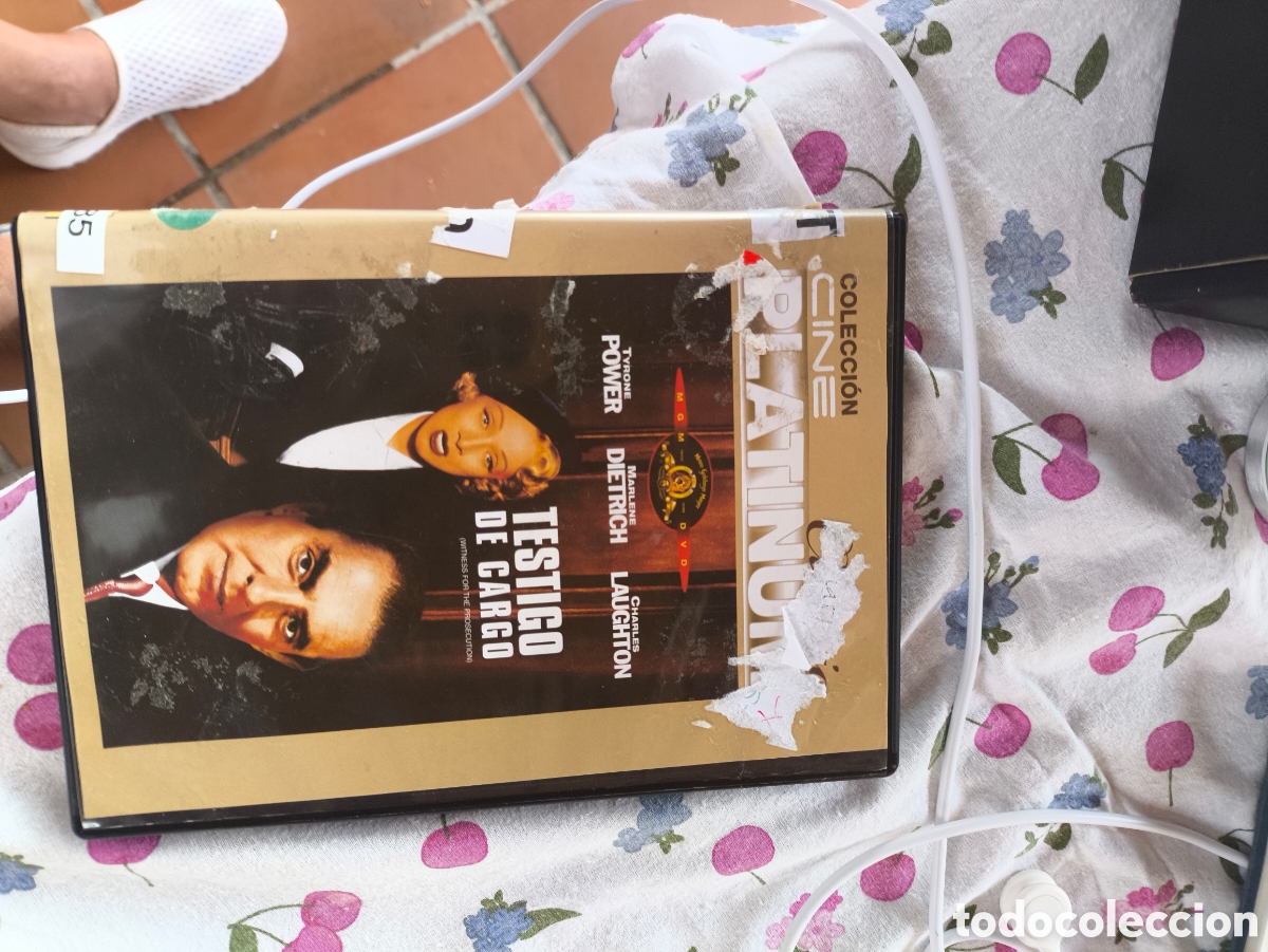 Cine: DVD de testigo de cargo.lote.T.n.885