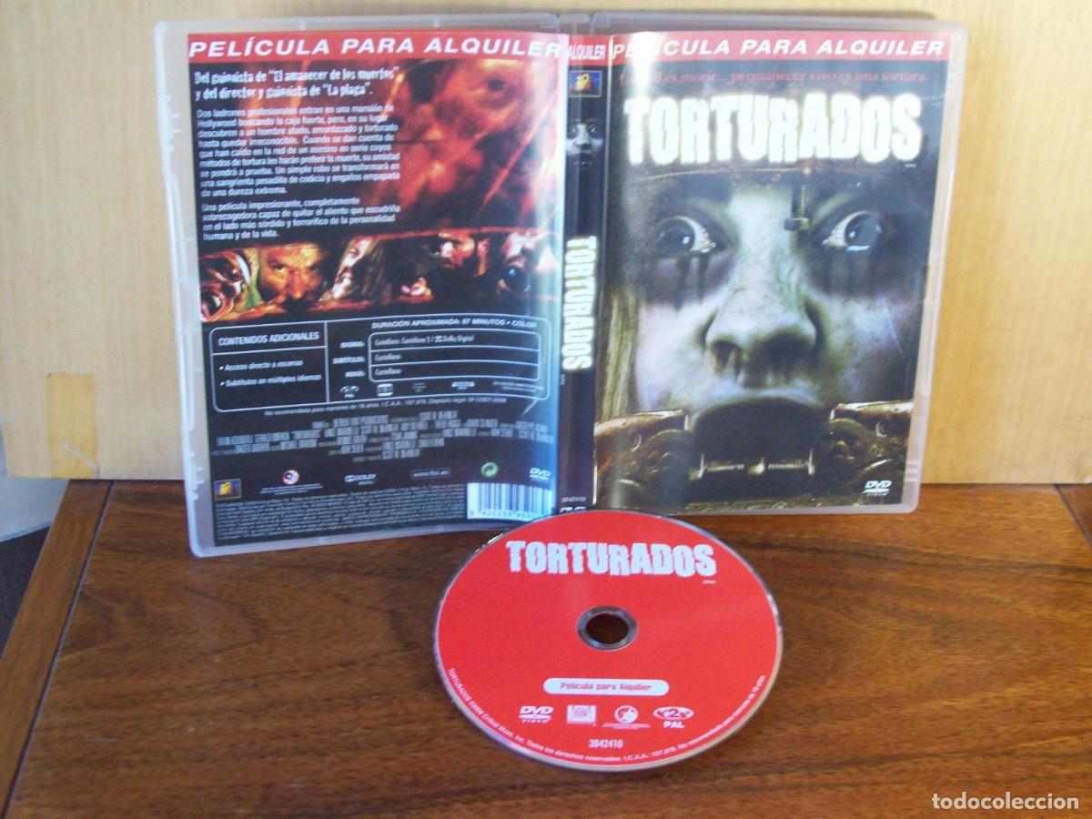 Cine: TORTURADOS - BRIAN KOLODJIEV - GERALD EMERICK - VINCE MARINELLI - DVD EDICION ALQUILER