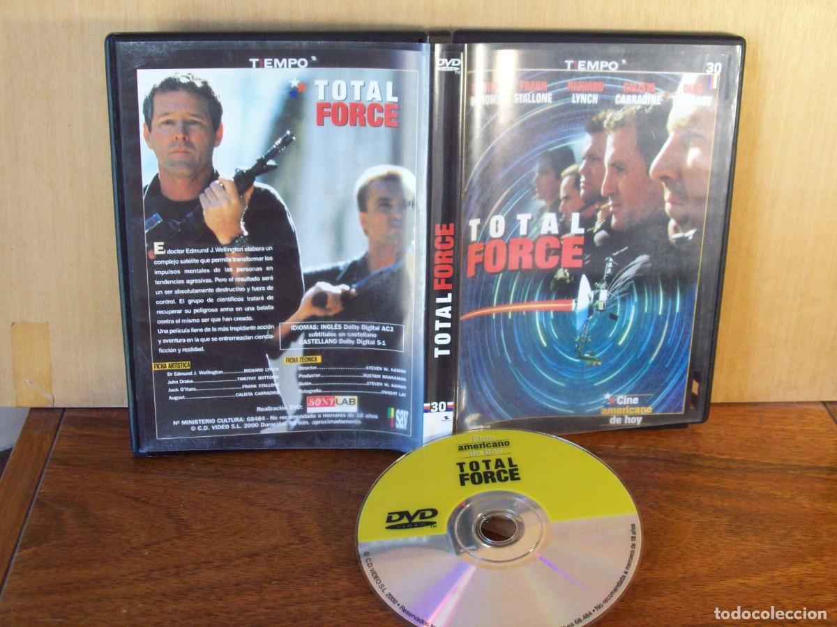 Cine: TOTAL FORCE - TIMOTHY BOTTONS - FRANK STALLONE - RICHARD LYNCH DVD EDICION REVISTA TIEMPO