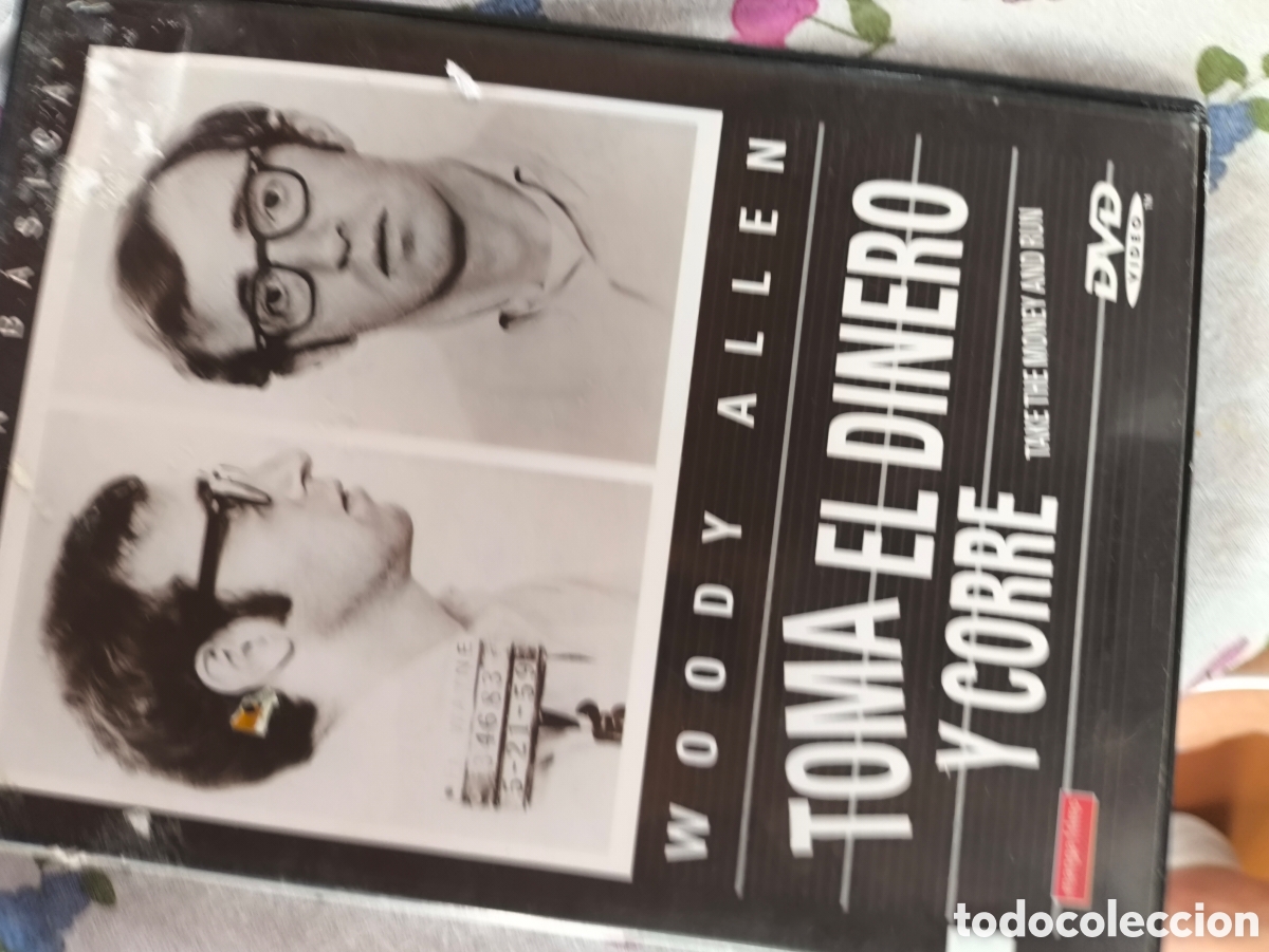 Cine: DVD de toma el dinero y corre.lote T n 887