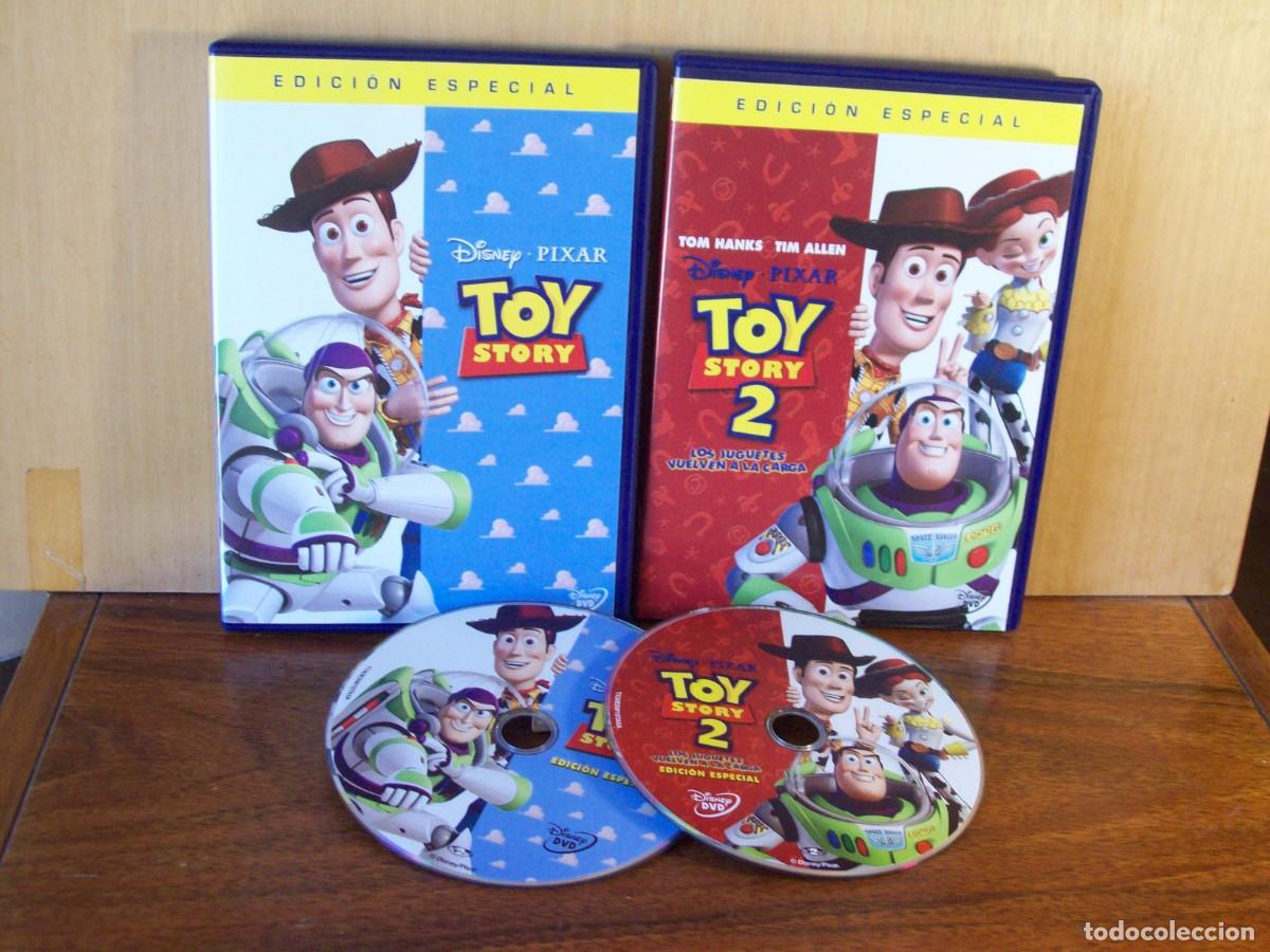 Cine: TOY STORY + TOY STORY 2 - EN PACK DOBLE DVD ESTUCHE DE CARTON EDICION ESPECIAL
