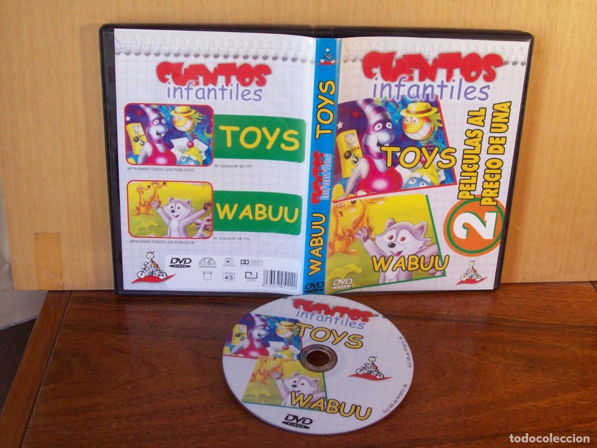 Cine: TOYS + WABUU - 2 PELICULAD EN 1 DVD CUENTOS INFANTILES