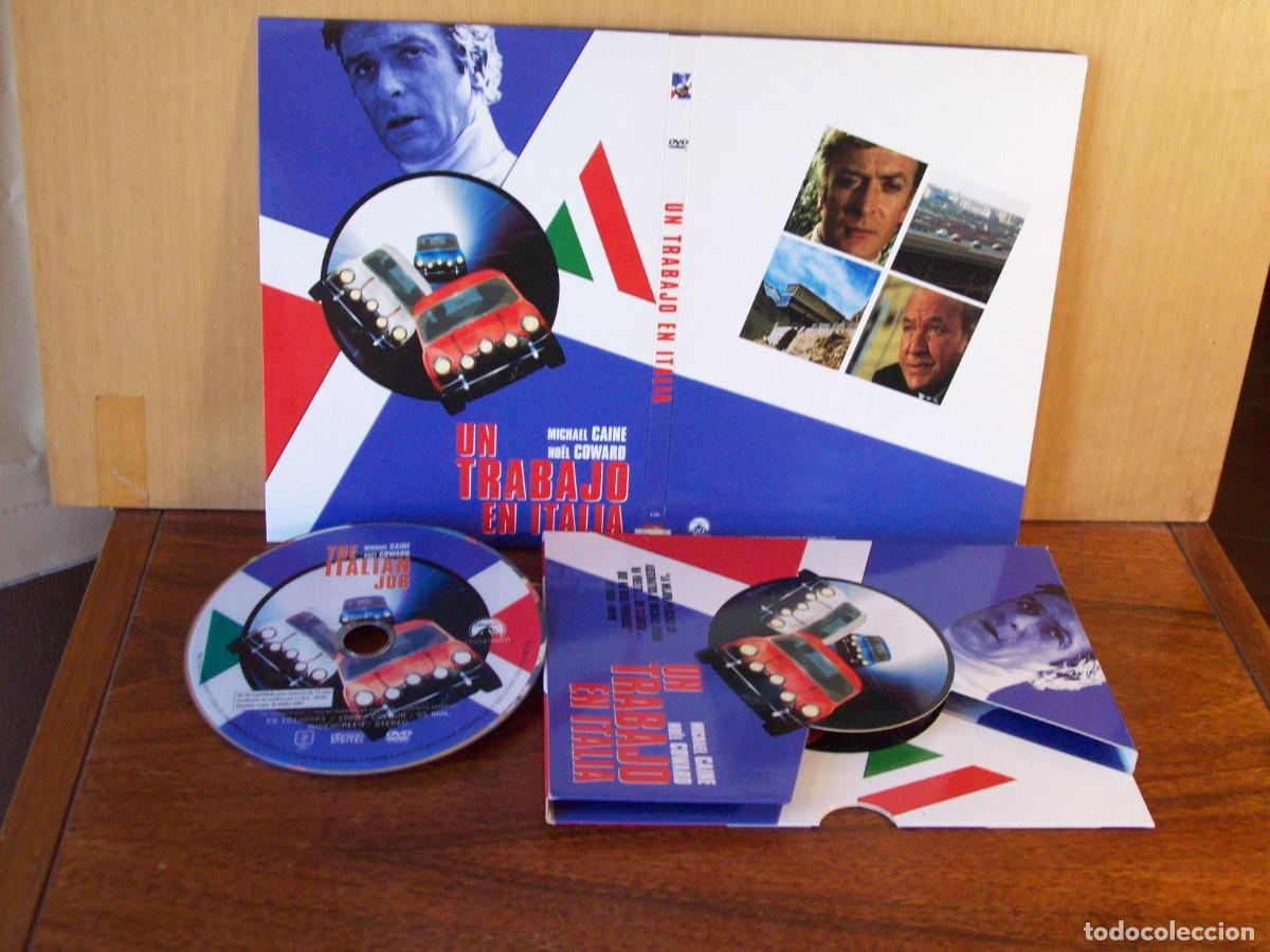 Cine: UN TRABAJO EN ITALIA - MICHAEL CAINE - NOEL COWARD - DVD EN ESTUCHE DE CARTON FINO