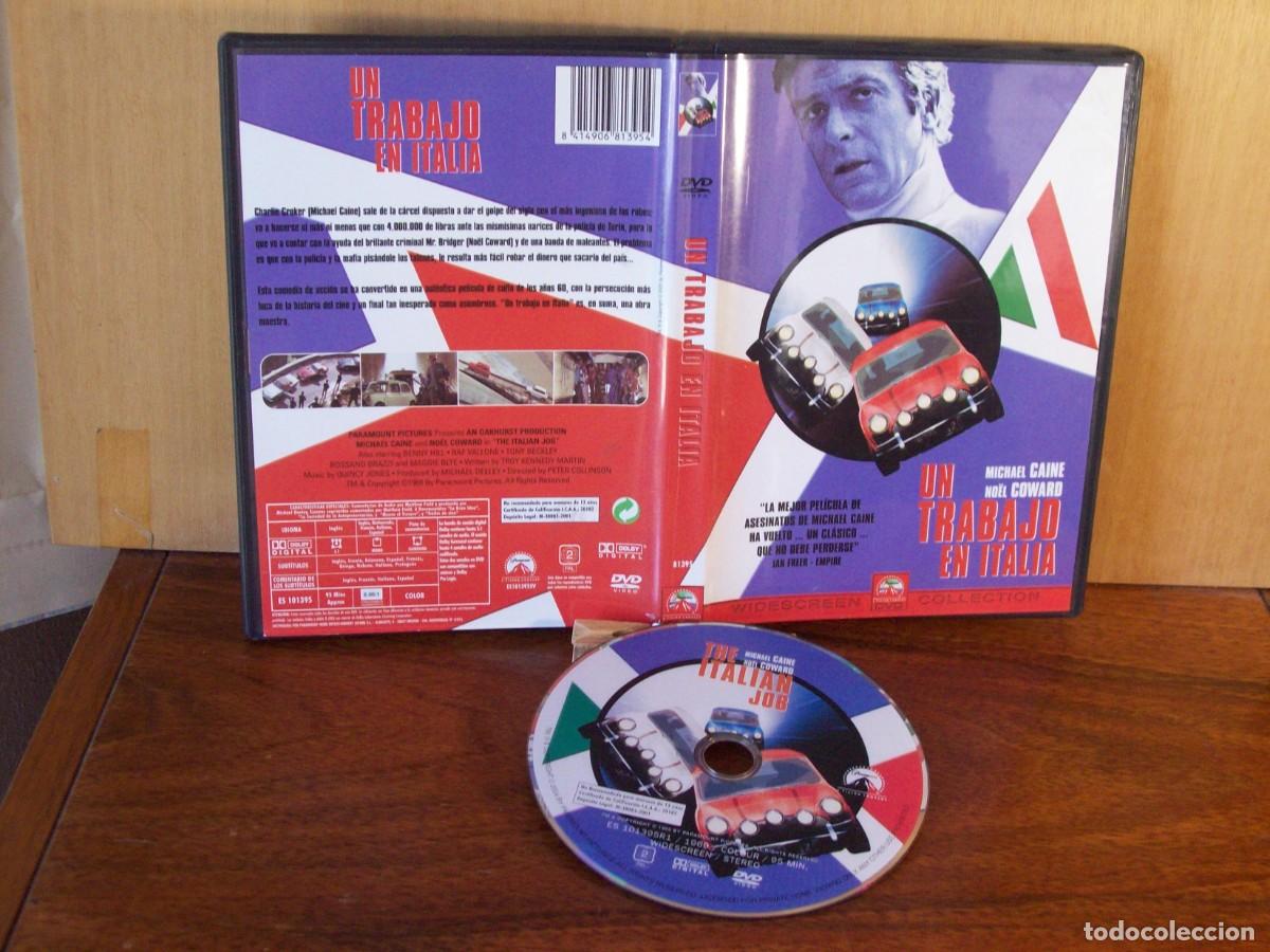 Cine: UN TRABAJO EN ITALIA (ITALIAN JOB) - MICHAEL CAINE - NOEL COWARD - BENNY HILL - DVD