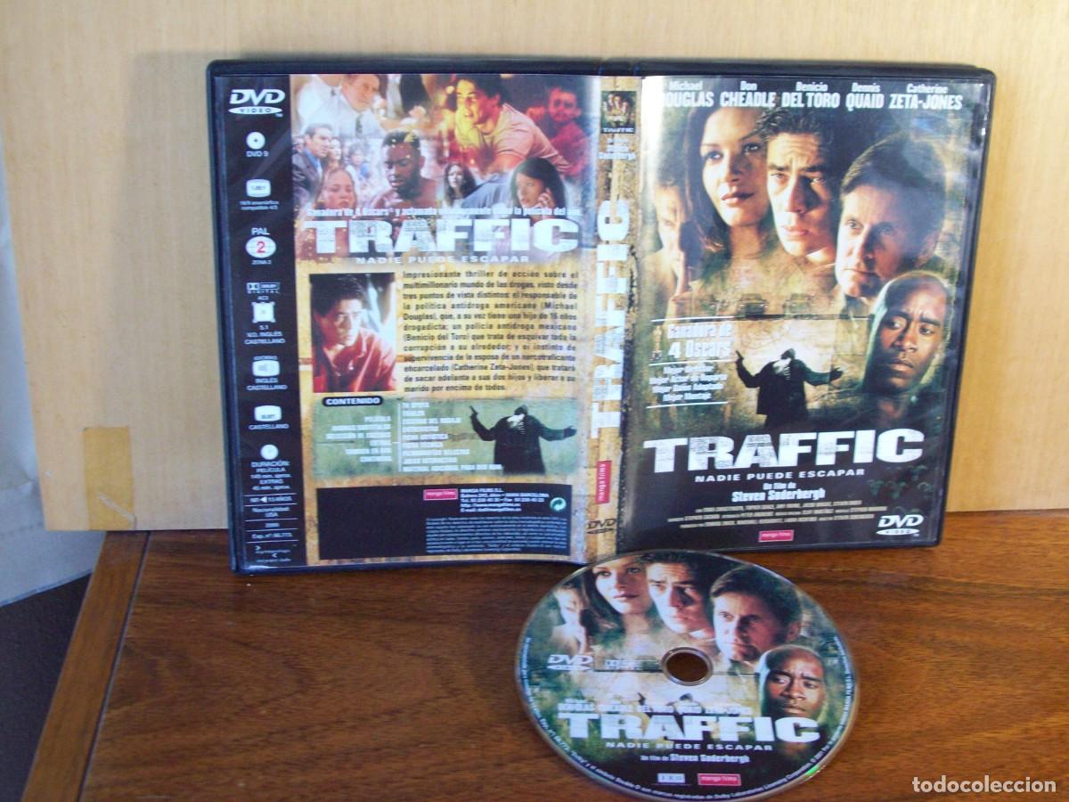 Cine: TRAFFIC - MICHAEL DOUGLAS -DON CREADLE - BENICIO DEL TORO- CATHERINE ZETA-JONES - DVD