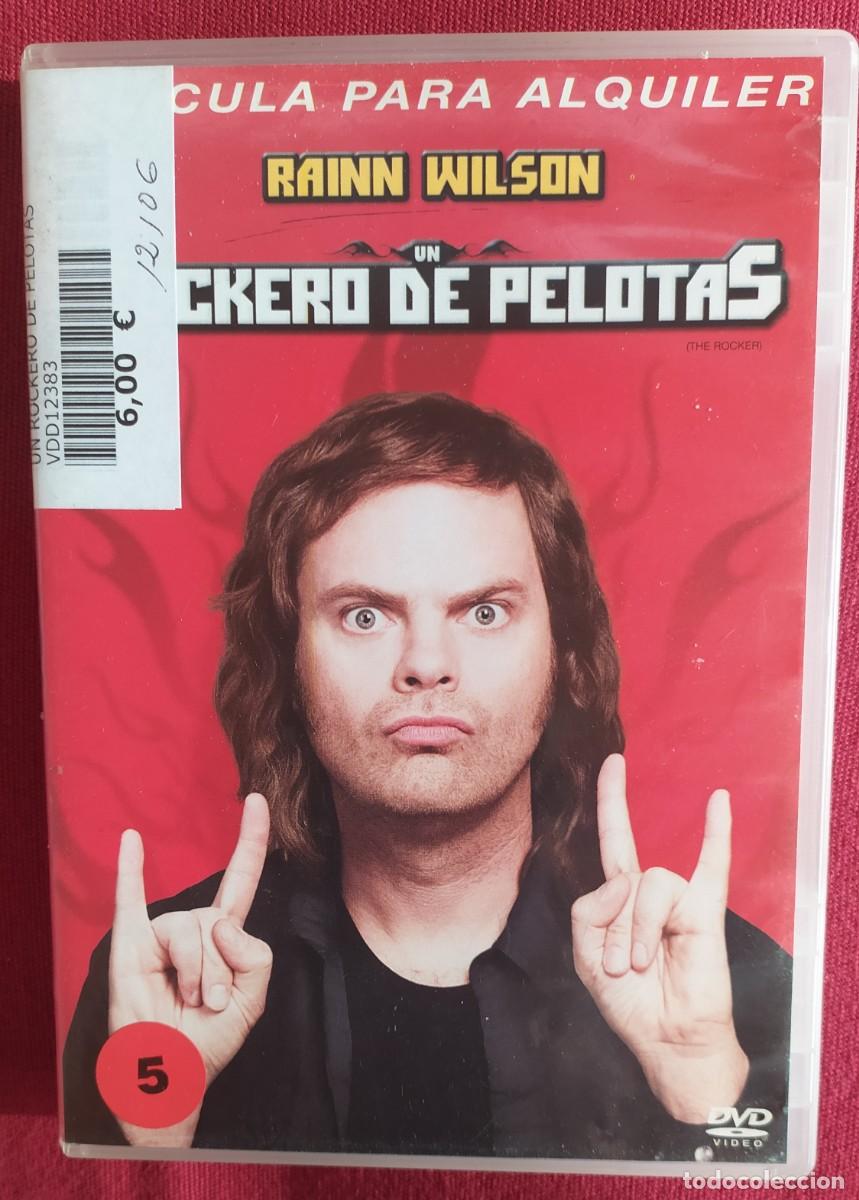 Cine: dvd Rockero de pelotas. Rainn Wilson