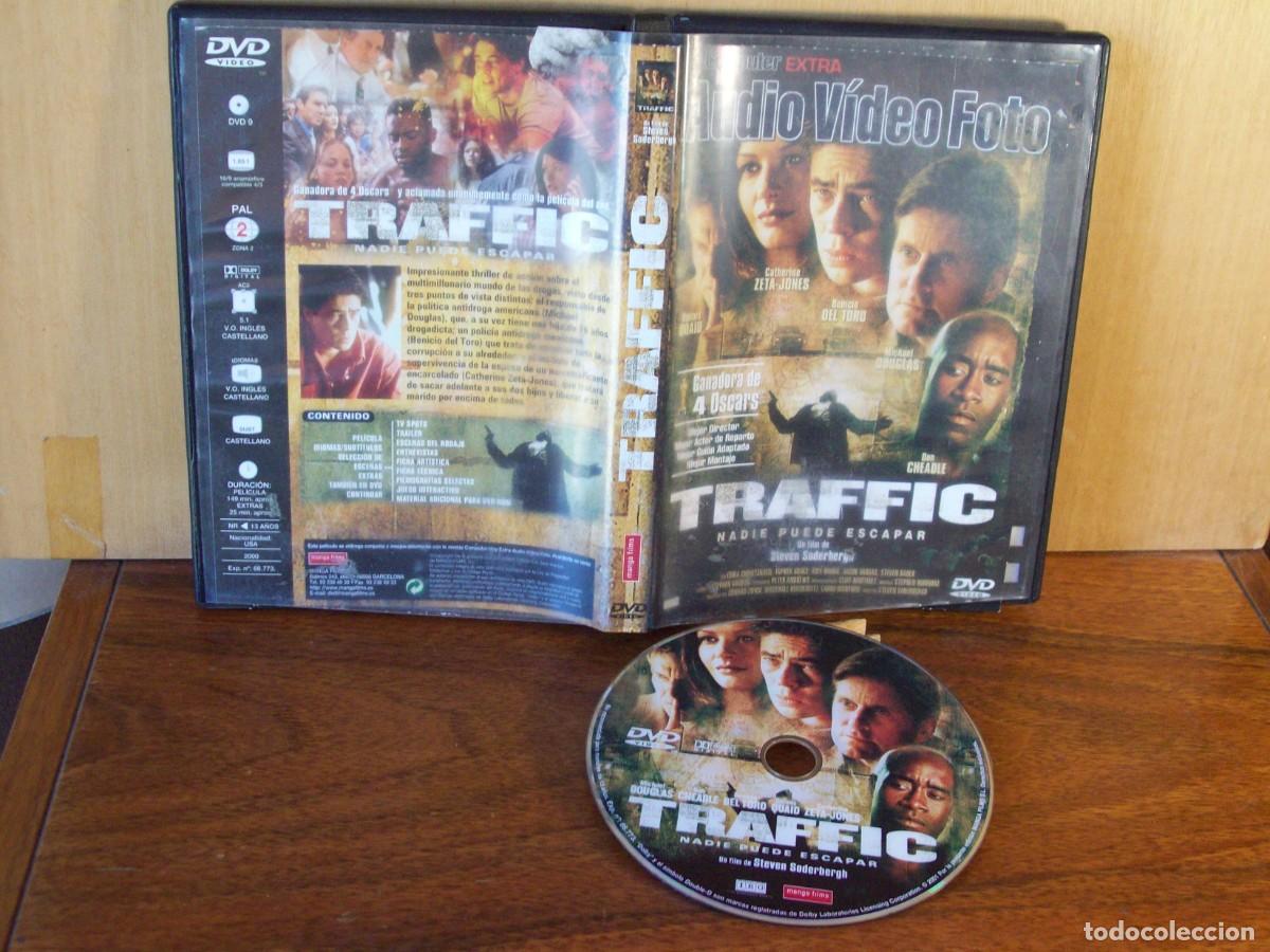 Cine: TRAFFIC - AUDIO VIDEO FOTO - DENNIS QUAID - BENICIO DEL TORO -CATHERINE ZETA-JONES - DVD