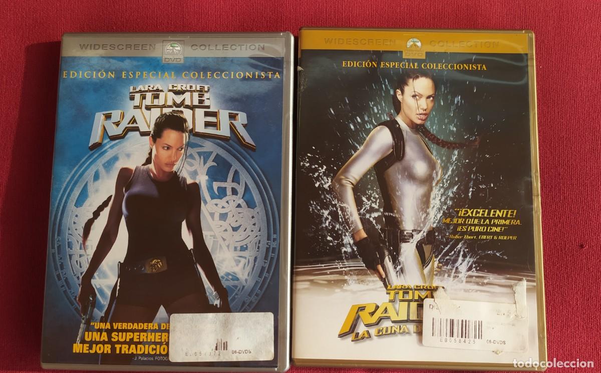 Cine: Lote 2 dvd Tomb raider y Tomb raider la cuna de la vida