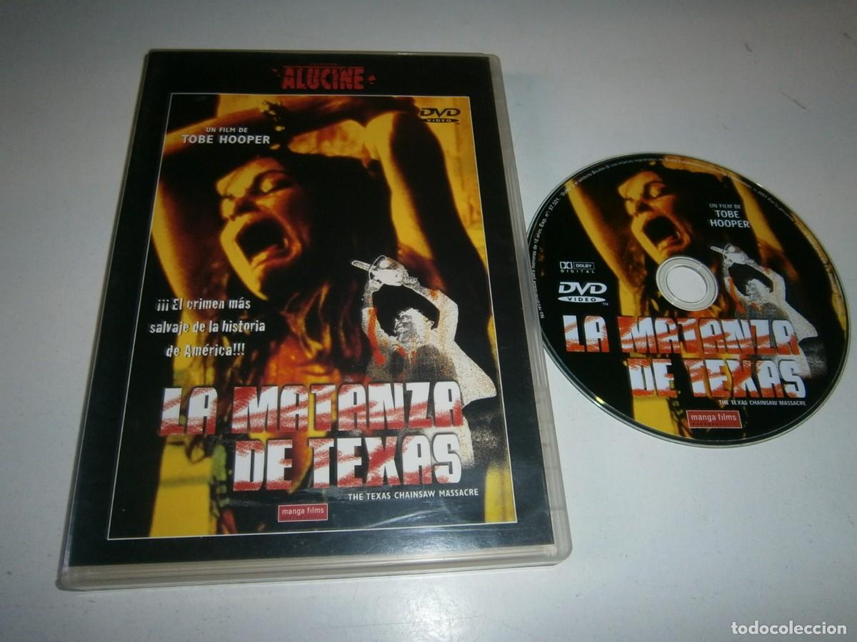 Cine: LA MATANZA DE TEXAS DVD TOBE HOOPER