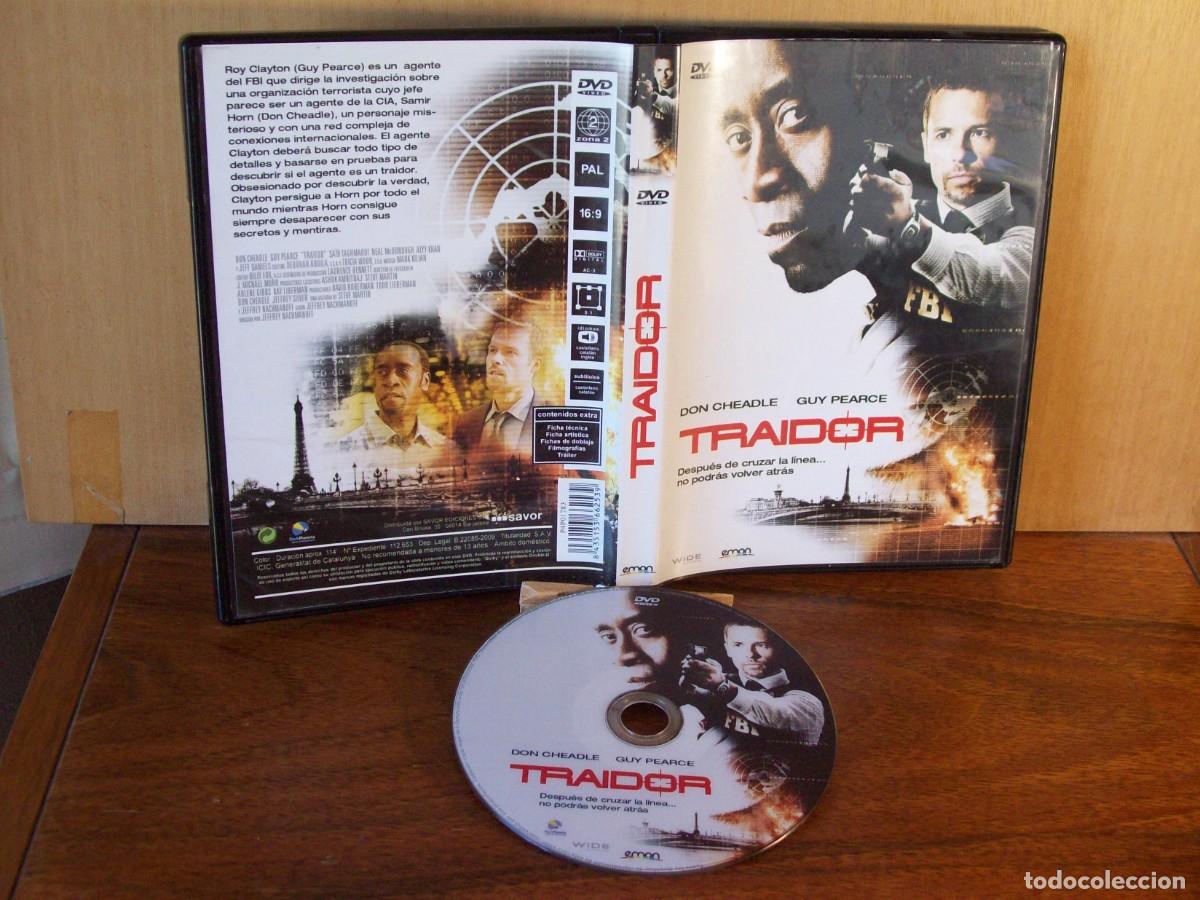 Cine: TRAIDOR - DON CHEADLE - GUY PEARCE - NEAL McDONOUGH - ALYY KHANN - DVD